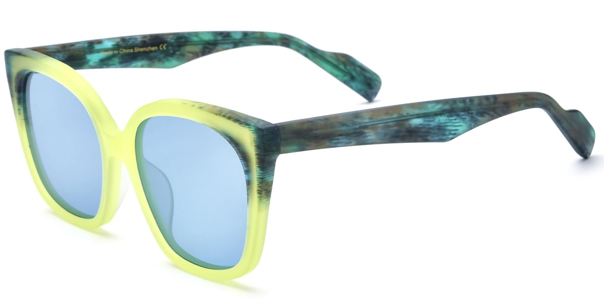 Acetate Square Sunglasses SG5819