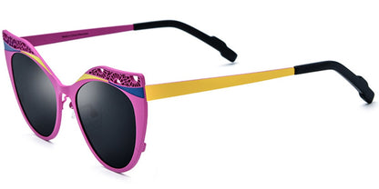 Titanium Cat Eye Sunglasses SG6907