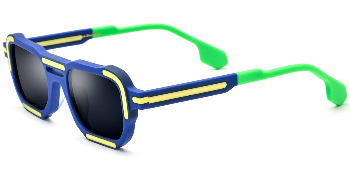 Acetate Aviator Sunglasses SG8344