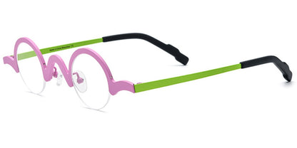 Titanium Round Frame F6369