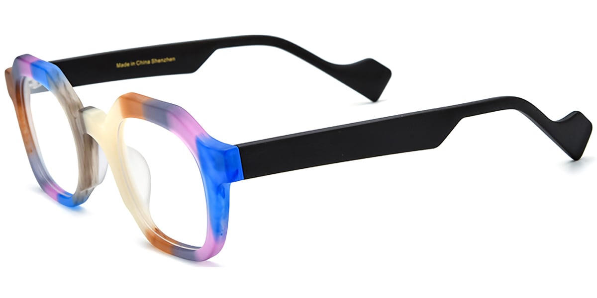 Acetate Square Frame F7396