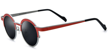 Titanium Round Sunglasses SG7018