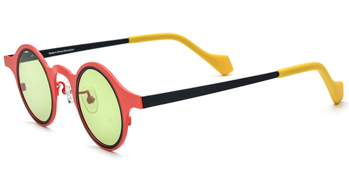 Titanium Round Sunglasses SG6860