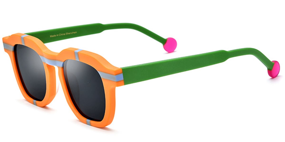 Acetate Square Sunglasses SG6433