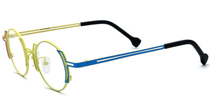 Titanium Round Frame F7047