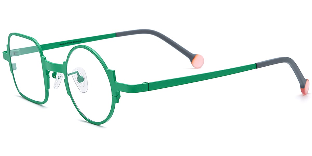 Titanium Geometric Frame F7167