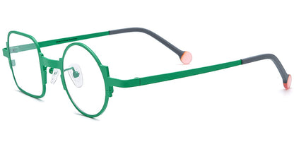 Titanium Geometric Frame F7167