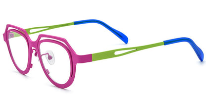 Titanium Geometric Frame F6903