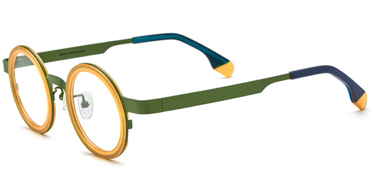 Titanium Round Frame F6905