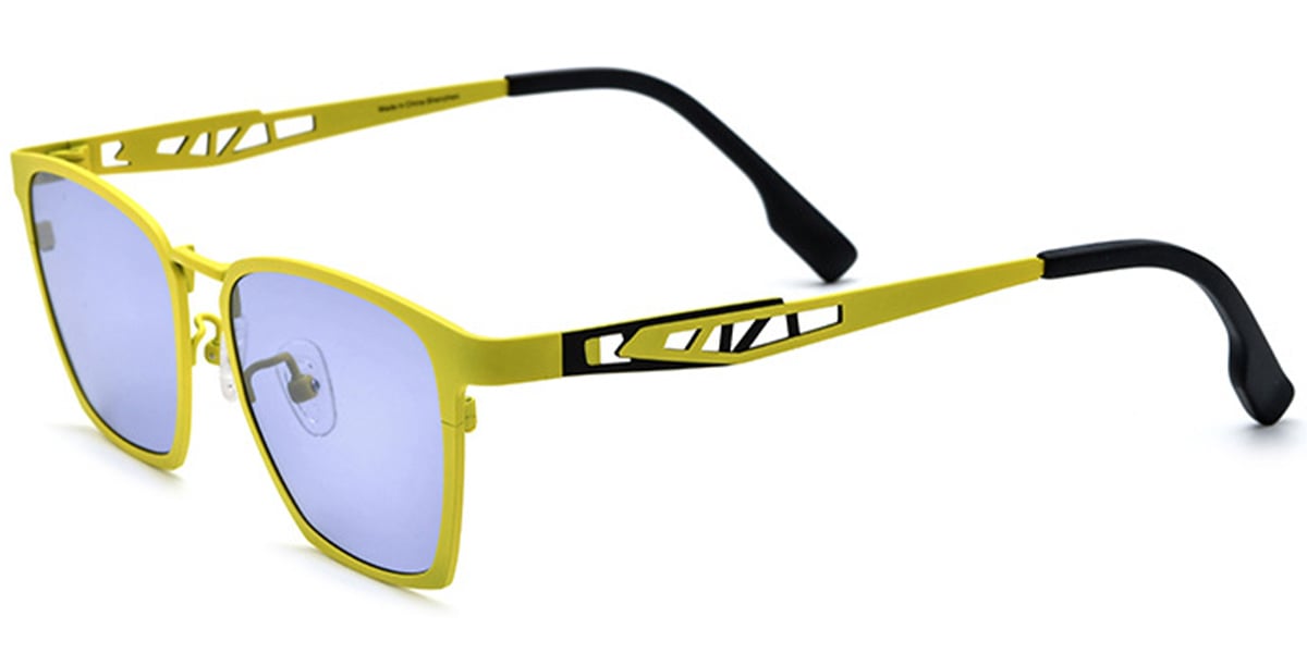 Titanium Rectangle Sunglasses SG7040