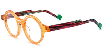 Acetate Round Frame F6398