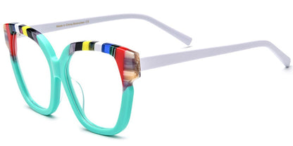 Acetate Cat Eye Frame F6394