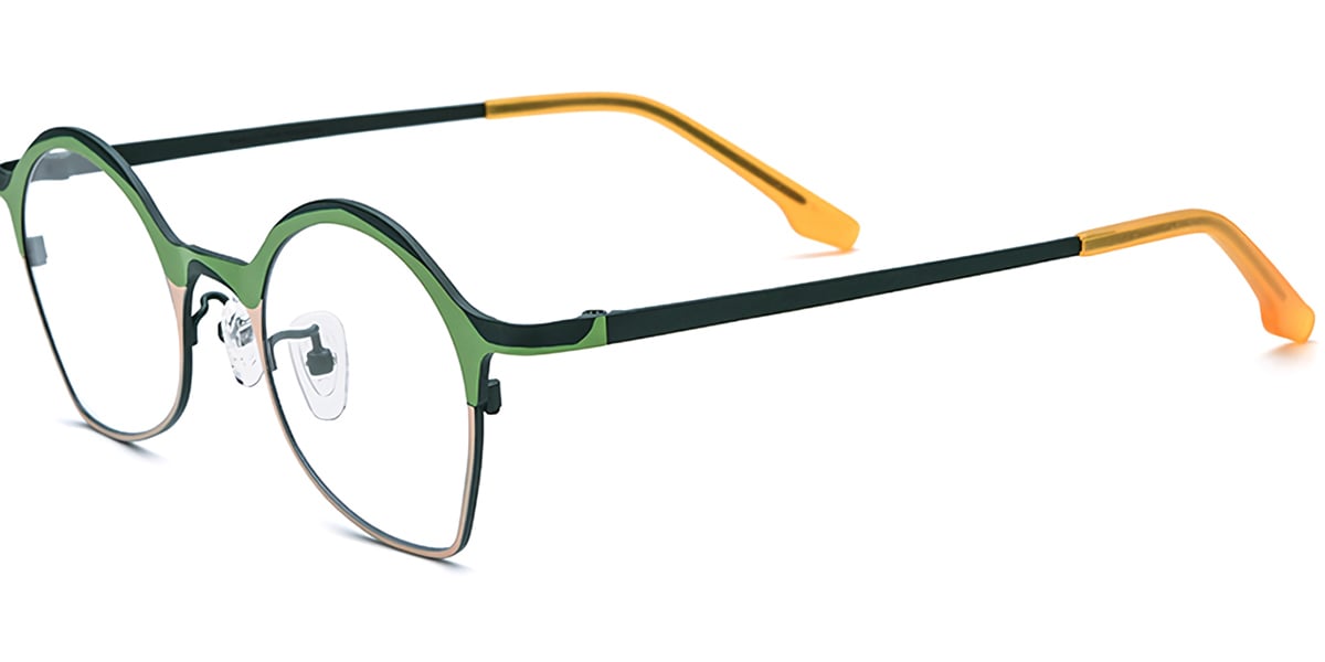 Titanium Geometric Frame F7298