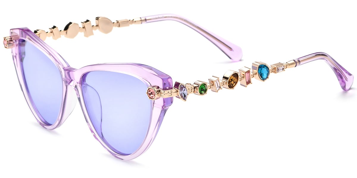 Acetate Cat Eye Sunglasses SG9650