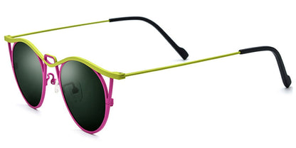 Titanium Cat Eye Sunglasses SG7043