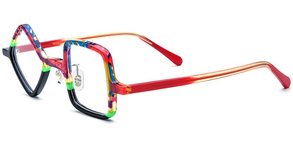 Acetate Geometric Frame F7730