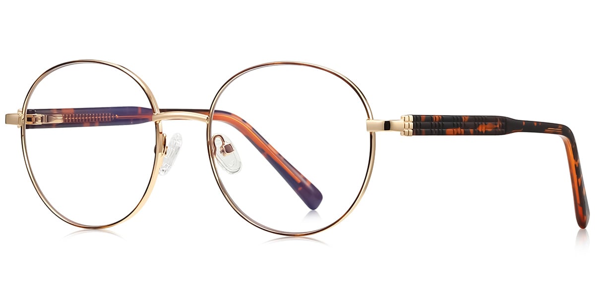 Round Eyeglasses F9622