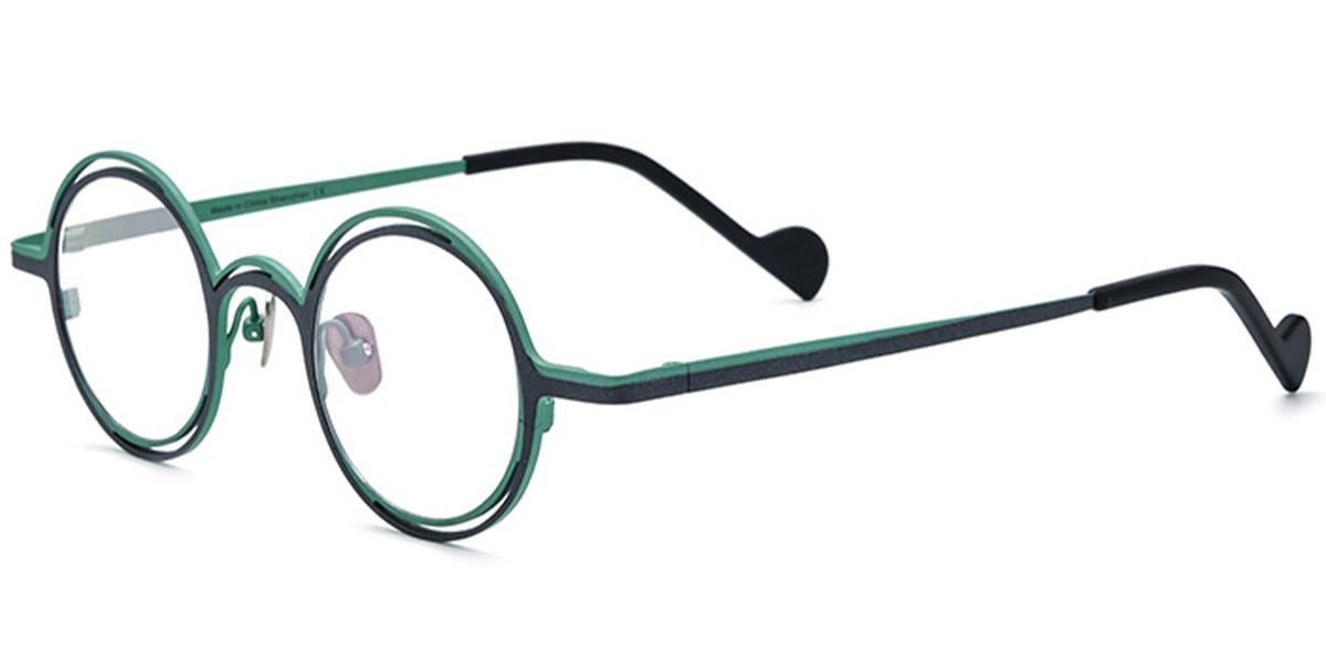 Titanium Round Frame F5618