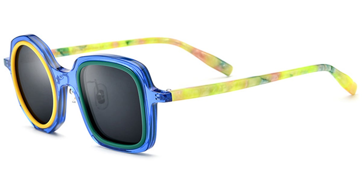 Acetate Square Sunglasses SG6370