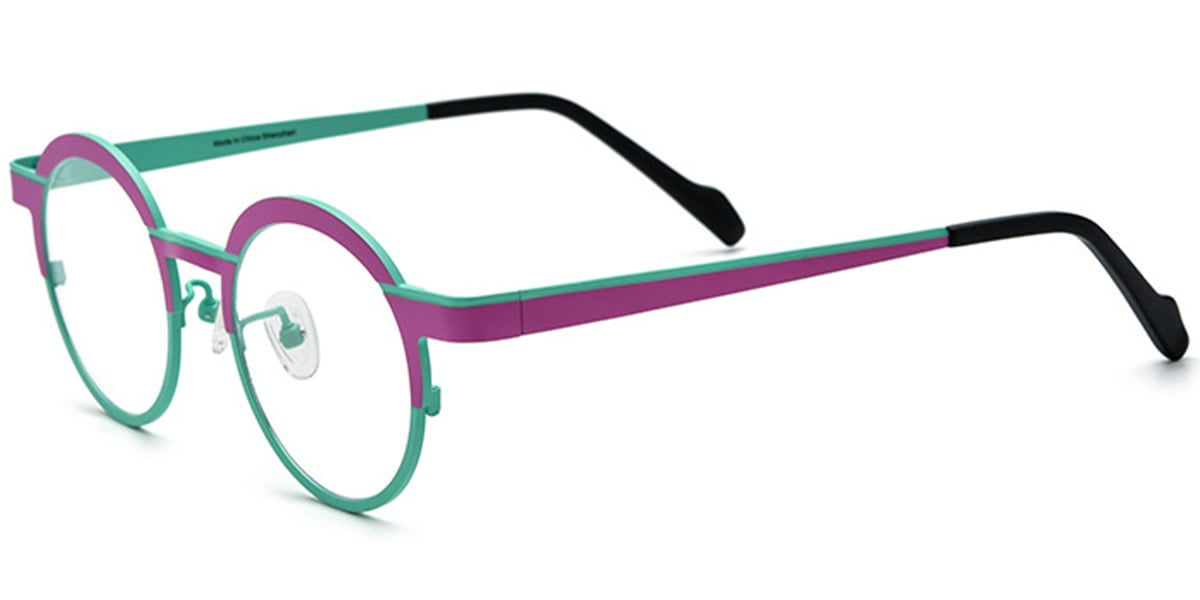 Titanium Round Frame F7017