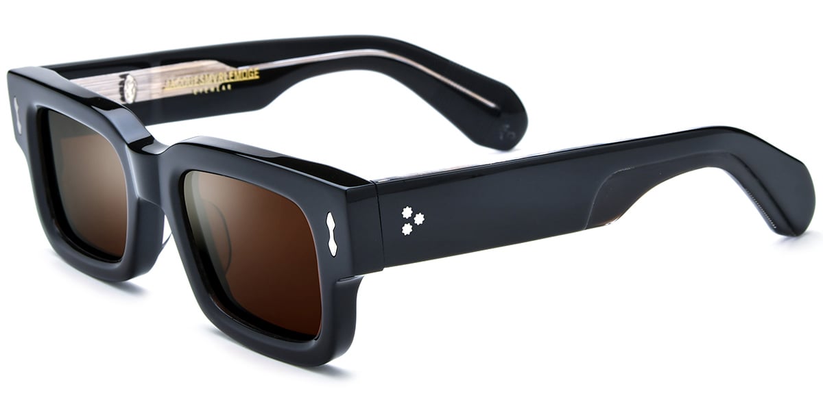 Acetate Rectangle Sunglasses SG8335
