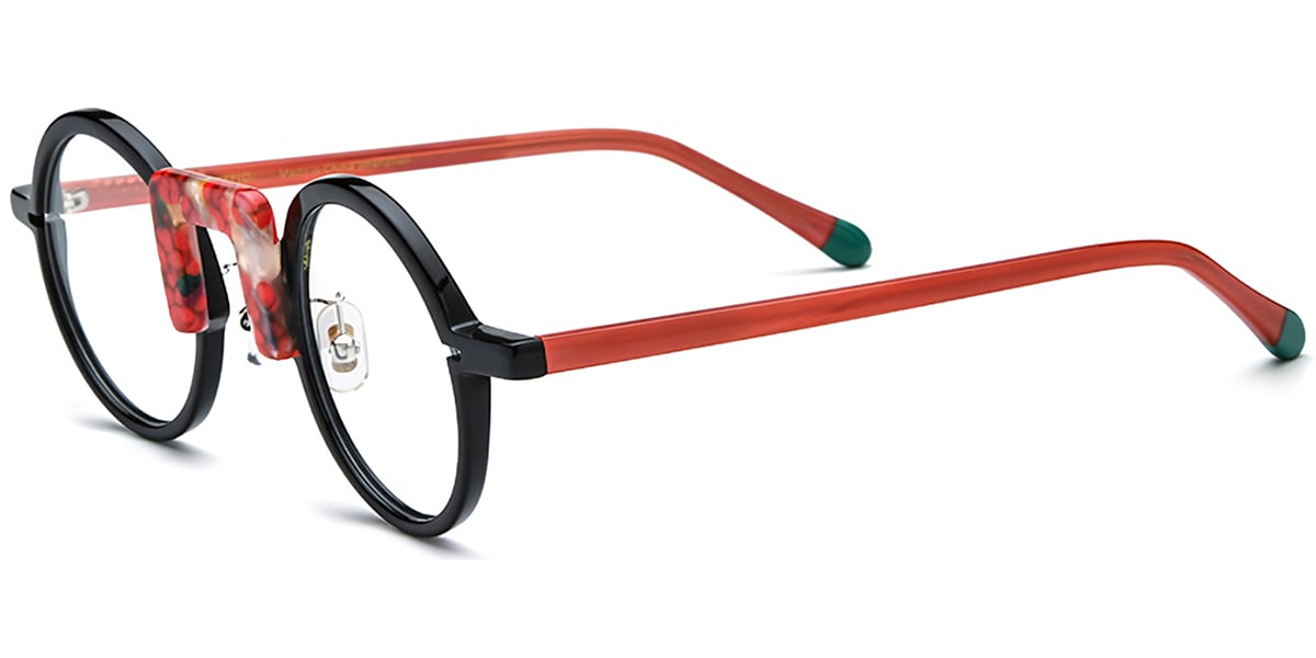 Acetate Round Frame F7296