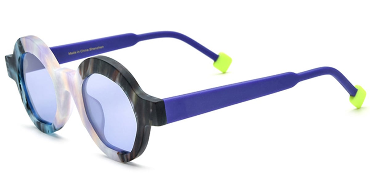 Acetate Round Sunglasses SG6405