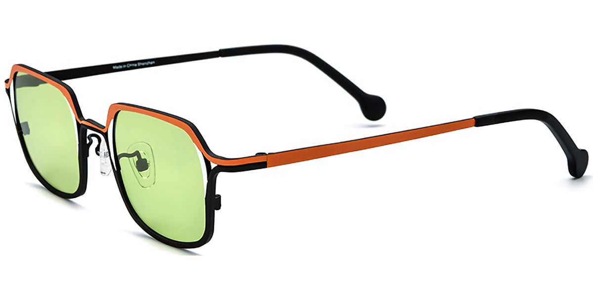 Titanium Rectangle Sunglasses SG7315