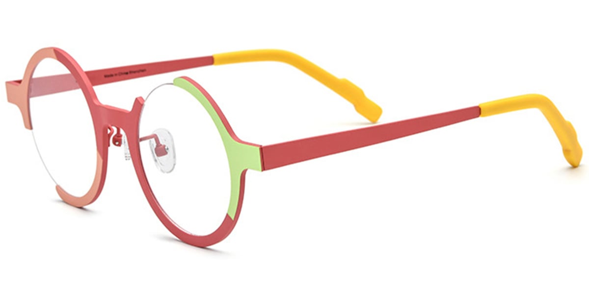 Titanium Round Frame F6799
