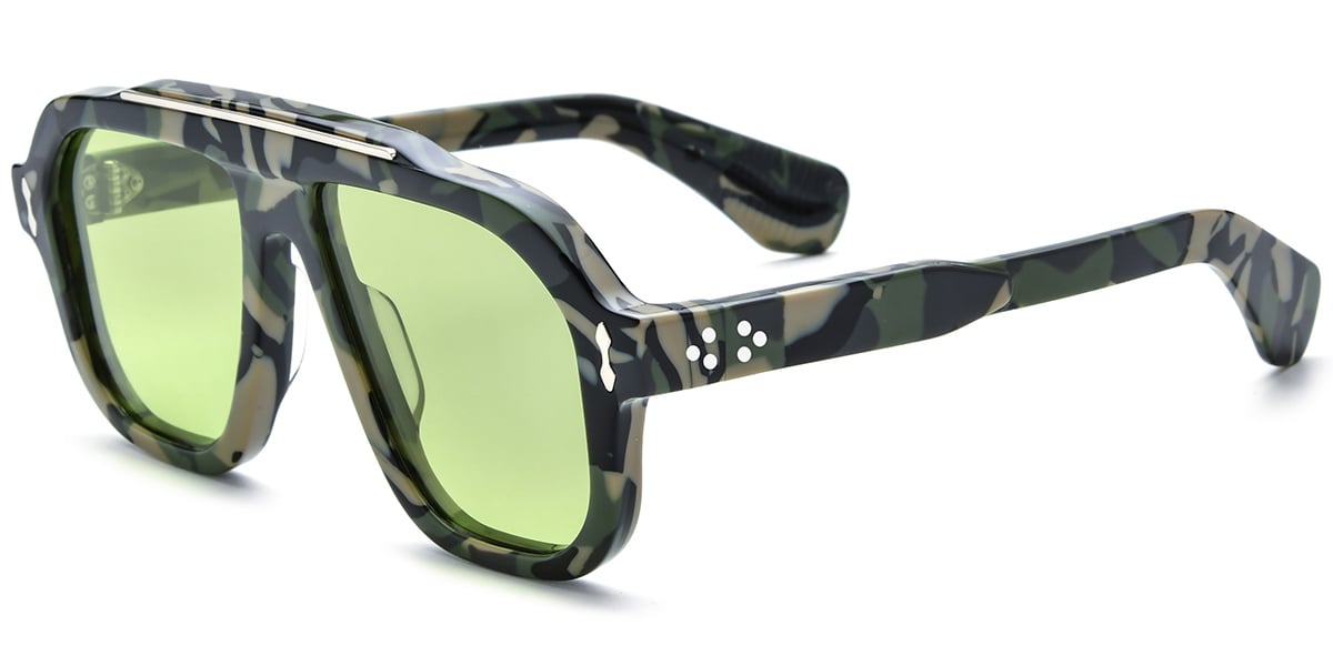 Acetate Square Sunglasses SG10307