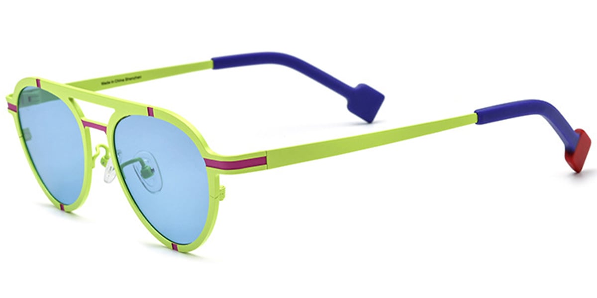 Titanium Aviator Sunglasses SG6875
