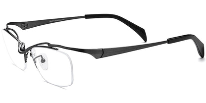 Titanium Cat Eye Frame F7302