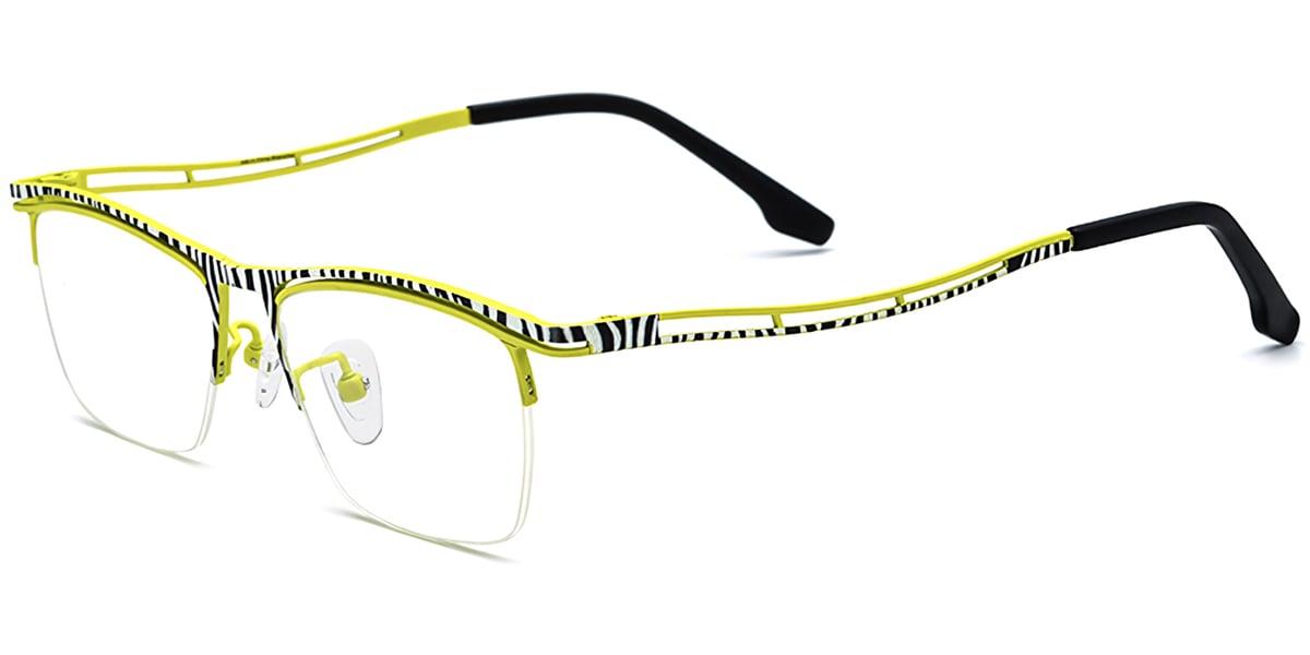 Titanium Rectangle Frame F7469