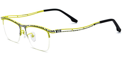 Titanium Rectangle Frame F7469
