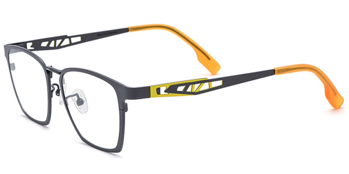 Titanium Rectangle Frame F7039