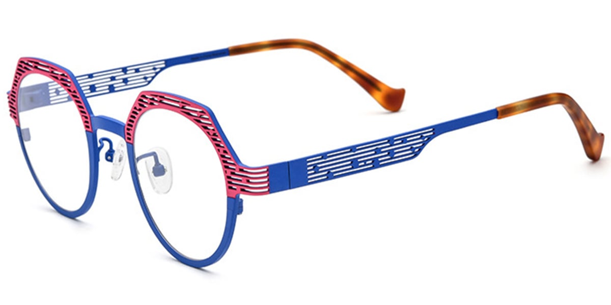 Titanium Geometric Frame F6725