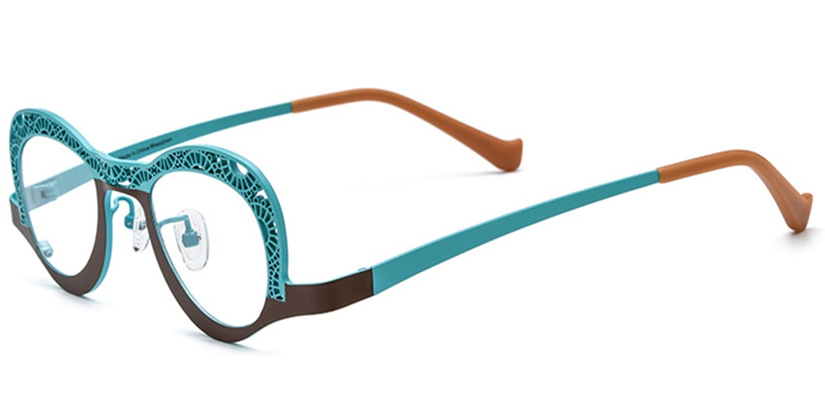 Titanium Geometric Frame F7015