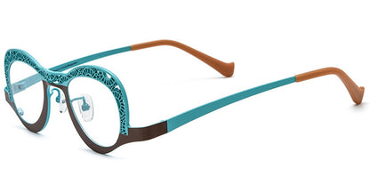 Titanium Geometric Frame F7015