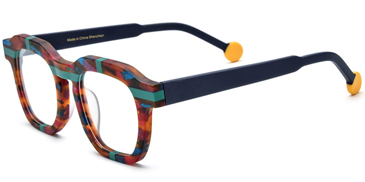 Acetate Square Frame F6432