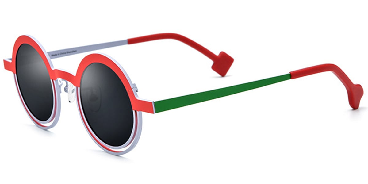 Titanium Round Sunglasses SG6871