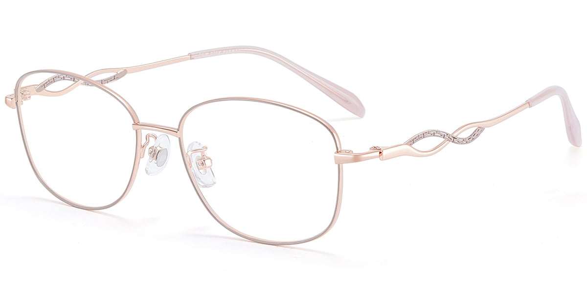 Rectangle Eyeglasses F9145