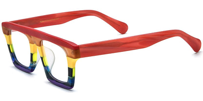 Acetate Square Frame F7172