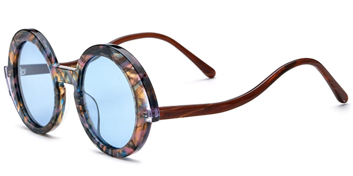 Acetate Round Sunglasses SG6403