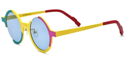 Titanium Round Sunglasses SG6800