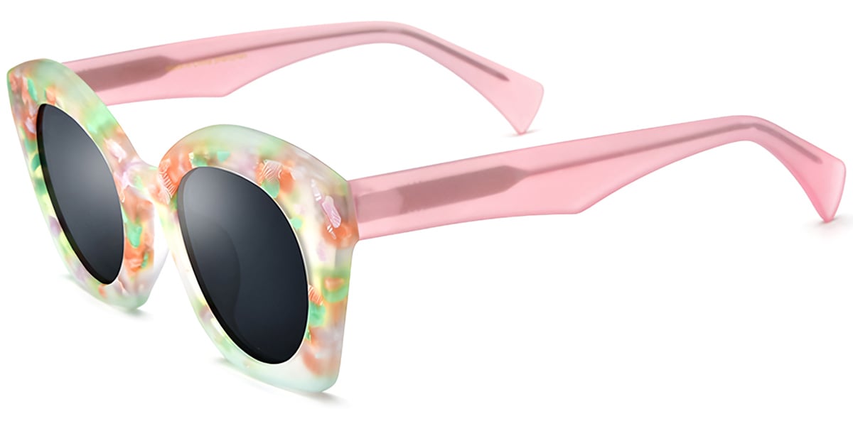 Acetate Cat Eye Sunglasses SG7328