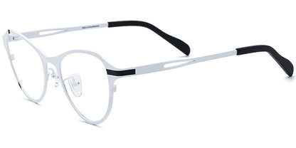 Titanium Cat Eye Frame F7405