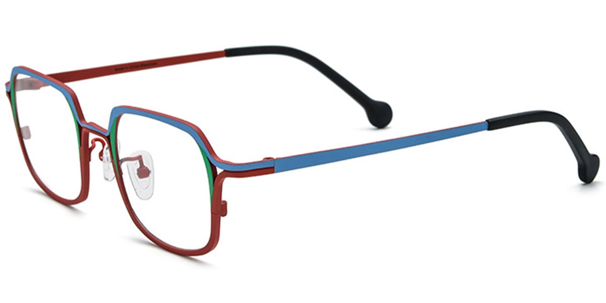 Titanium Rectangle Frame F7046