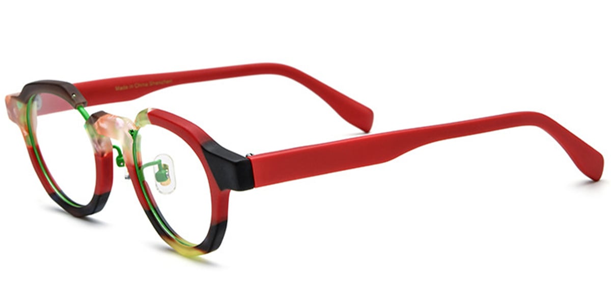 Acetate Round Frame F7035