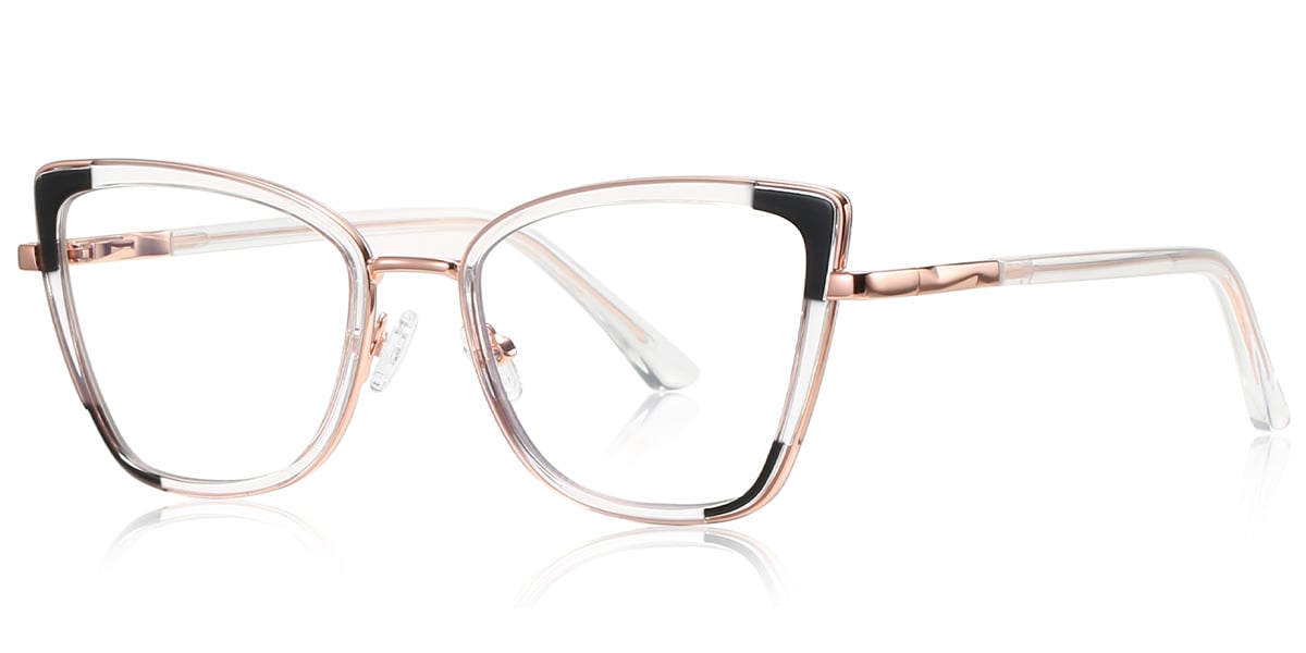 Metal TR Cat Eye Frame F7055