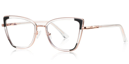 Metal TR Cat Eye Frame F7055